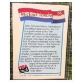1991 NBA Hoops Michael Jordan USA Team #55 Olympics