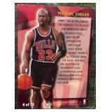 1996-97 Fleer Michael Jordan STACKHOUSE All-Fleer 4 of 12 NBA Basketball