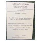 Greatest Player Prototype Michael Jordan Basketball Card 1/1000 RARE Chicago Bulls
