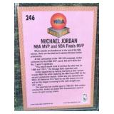 1992-93 Fleer Basketball # 246 Michael Jordan NBA MVP & NBA Finals MVP