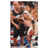 1998-99 Upper Deck The Jordan Files Michael Jordan #150 Chicago Bulls vs Stephon Marbury!