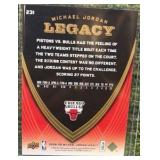 Upper Deck 2008-09 Michael Jordan Legacy Set #231 Chicago Bulls NBA Card