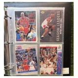 40 Card Binder of ALL JORDANS! 10 Page Topps Lot- Chicago Bulls LEGEND!