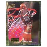 1993-94 Fleer Ultra - Inside Outside Michael Jordan #4-  Chicago Bulls