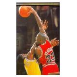 Framed Jordan ART Work! Unique Piece of Curated Michael Jordans 8 x 10