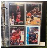 24 MICHAEL JORDAN CARD LOT!! All Jordans in Nice Topps Binder!