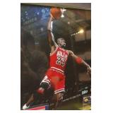 Michael Jordan Curated Display: 2 JORDANS &  8 x 10 Print in New Frame!