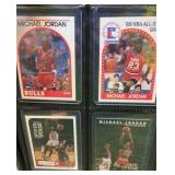 44 Card JORDAN Book! Nice !! All Michael Jordans !!