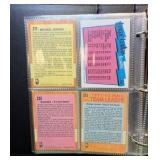 40 Card Michael Jordan Binder Lot- Chicago Bulls- Nice Binder!