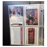 40 Card Michael Jordan Binder Lot- Chicago Bulls- Nice Binder!