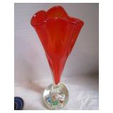 MCM Millefiori Base Vase, Flute