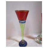 MCM Millefiori Base Vase, Flute