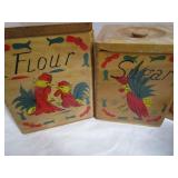 MCM Canister Set - Wooden