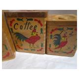 MCM Canister Set - Wooden