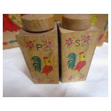 MCM Canister Set - Wooden