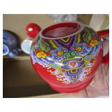 Hall T-pot, Cat Cup, Cream & Sugar