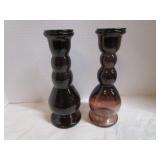 Amethyst Candle Holders