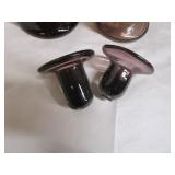 Amethyst Candle Holders
