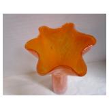 Orange Stretch Vase