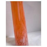 Orange Stretch Vase