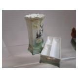 Hat Pin Holders, Ashtray, Planter, Toothpick Holder