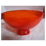 Amberina Pitcher, Bowl