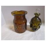 Amber Vase, Decanter