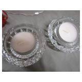 Cambridge Bowl, Cream & Sugar, Candle Holders
