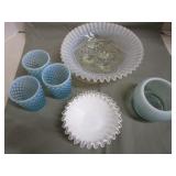 Opalescent & Milk Glass