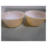 Fire King Plates, Custards, Baking