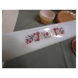 Fire King Plates, Custards, Baking