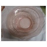 Pink Depression Glass Pieces