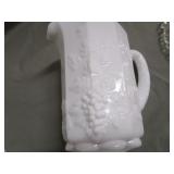 Westmoreland Pitcher, Tumblers, Plate