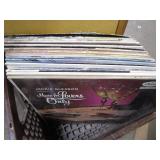Records in Milk Crate