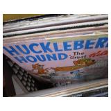 Records in Milk Crate