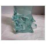 Art Glass Vase, Amethyst Vase