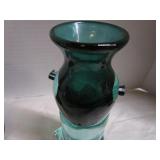Art Glass Vase, Amethyst Vase