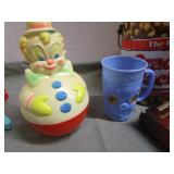 Kellogg Vintage Cereal Bowls, Pig Flicker Eyes
