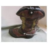 Butterfly Dish, Boot, Vase