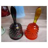 Bells: Fenton, Amberina, Jadeite