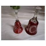 Bells: Fenton, Amberina, Jadeite