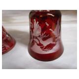 Bells: Fenton, Amberina, Jadeite
