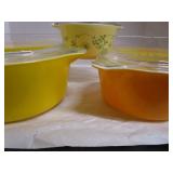 Pyrex: vintage Sunflower & Shenandoah