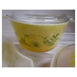 Pyrex: vintage Sunflower & Shenandoah
