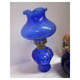 Cobalt Lamp & Diffuser, Mini Oil Lamp