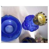 Cobalt Lamp & Diffuser, Mini Oil Lamp