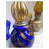 Cobalt Lamp & Diffuser, Mini Oil Lamp