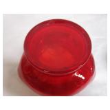 Ashtrays: Murano?, Reddish Orange