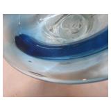 Art Glass & MCM Pedestal Compotes