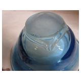 Art Glass & MCM Pedestal Compotes